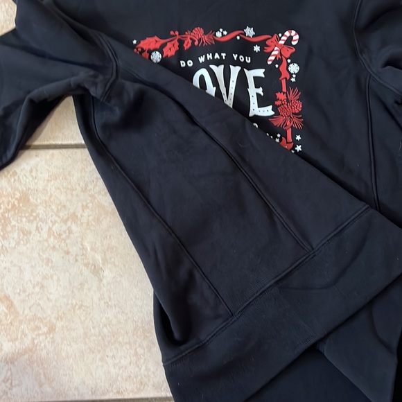 NWOT Life is Good Christmas - Do What You Love Love What You Do Sweatshirt, Sz S - Picture 7 of 12